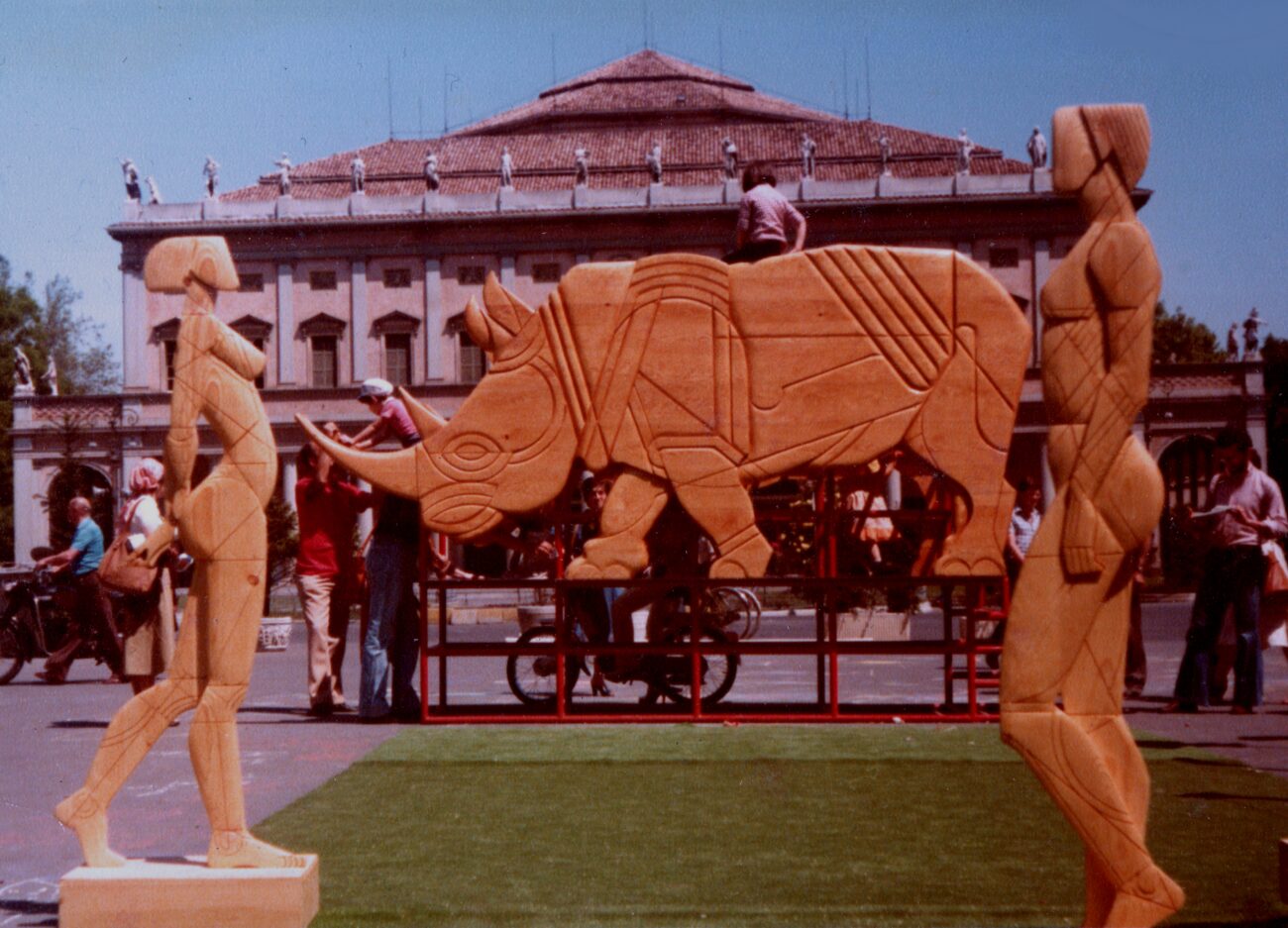 1979 Scultura-gioco Rinoceronte, Comune di Reggio Emilia 1