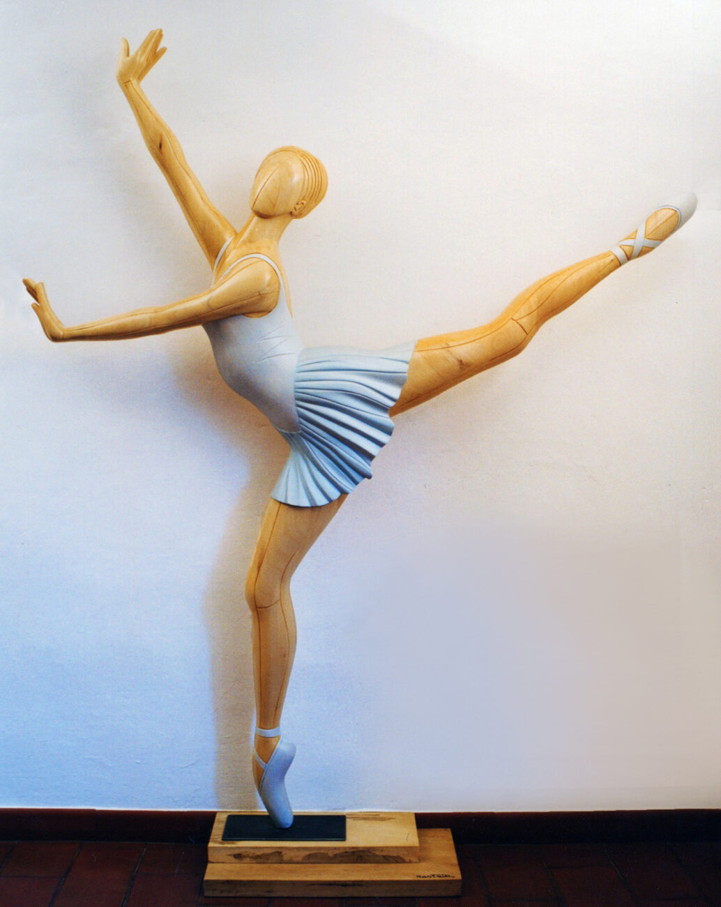 1998 ballerina tutù azzurro