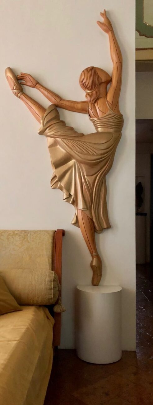 1999 ballerina abito oro
