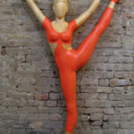 2007 ballerina tuta rossa, cm
