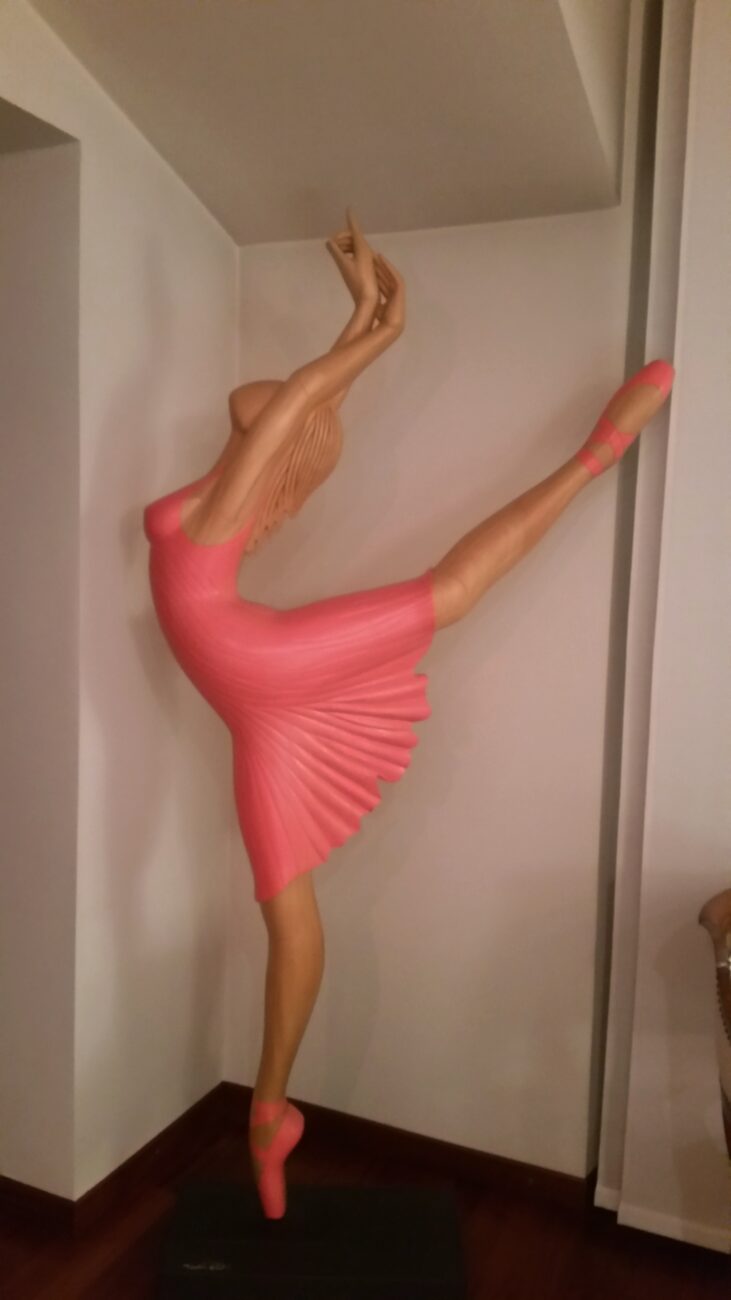 ballerina abito rosa