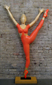 2007 ballerina tuta rossa