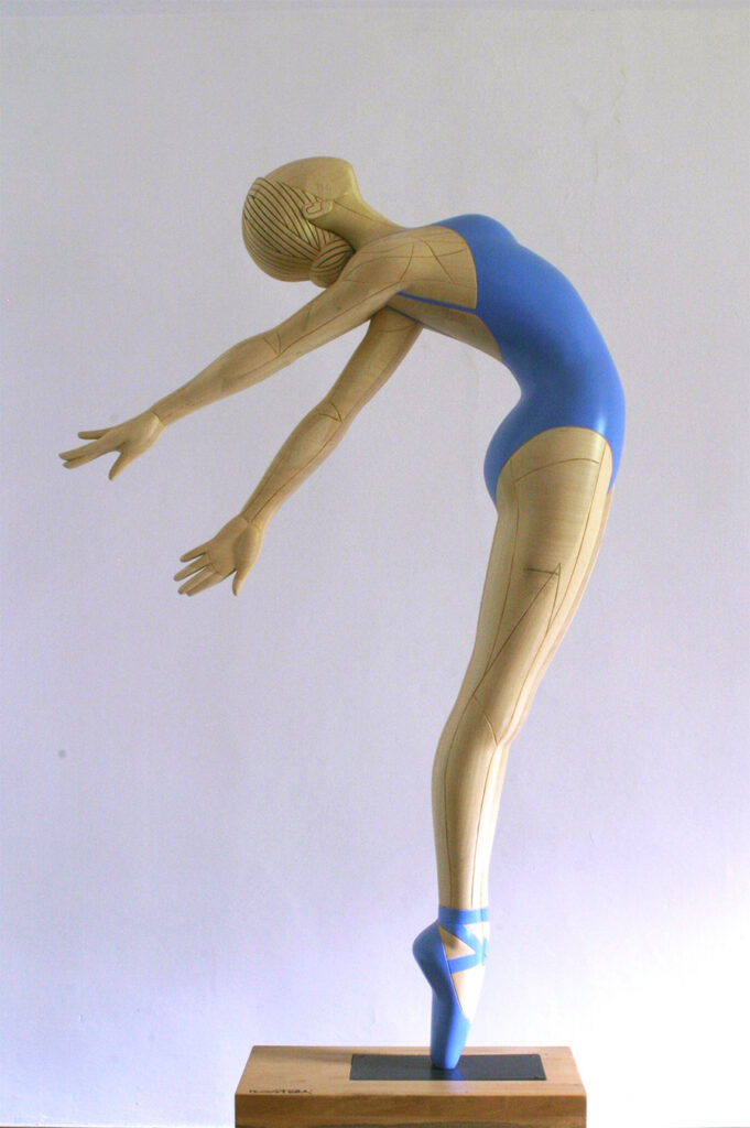 2011 ballerina body blu, cm.92x154