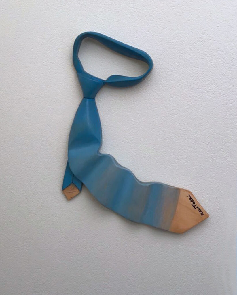 2014 cravatta blu
